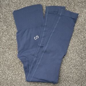 CNC Navy Scrunch Leggings